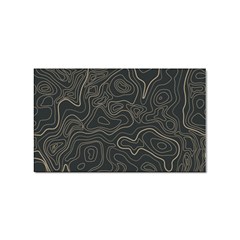 Damask-seamless-pattern Sticker Rectangular (10 Pack) by Pakemis