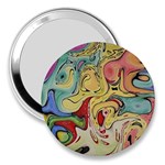 Abstract art 3  Handbag Mirrors Front