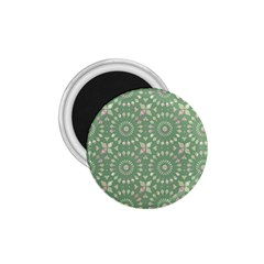 Kaleidoscope Peaceful Green 1 75  Magnets by Mazipoodles