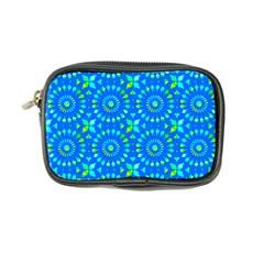 Kaleidoscope Blue Coin Purse by Mazipoodles