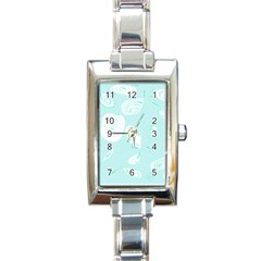 Fish 121 Rectangle Italian Charm Watch by Mazipoodles