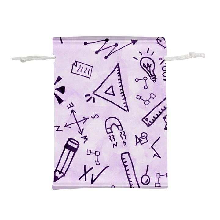 Science Research Curious Search Inspect Scientific Lightweight Drawstring Pouch (M)