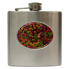 Background Graphic Beautiful Wallpaper Hip Flask (6 Oz) by Uceng