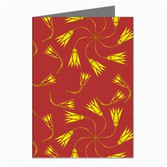 Background Pattern Texture Design Greeting Cards (pkg Of 8) by Ravend