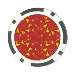 Background Pattern Texture Design Poker Chip Card Guard by Ravend