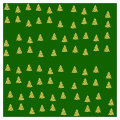 Green Christmas Trees Green Lightweight Scarf  by TetiBright