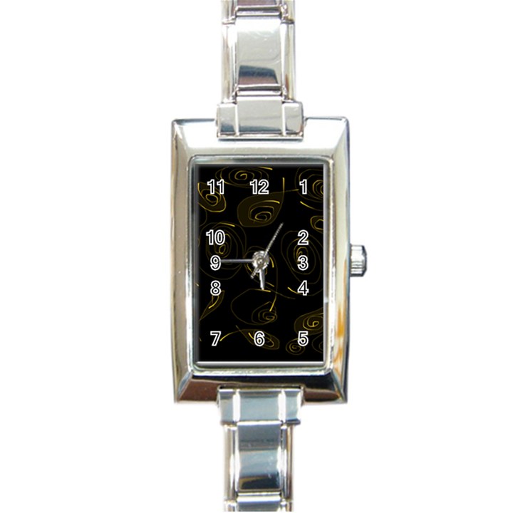 Fish 711 Rectangle Italian Charm Watch