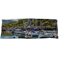 Piriapolis City Port, Maldonado, Uruguay Body Pillow Case (dakimakura) by dflcprintsclothing