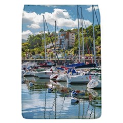 Piriapolis City Port, Maldonado, Uruguay Removable Flap Cover (l) by dflcprintsclothing