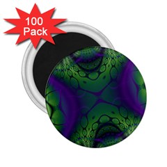 Fractal Abstract Art Pattern 2 25  Magnets (100 Pack)  by Ravend