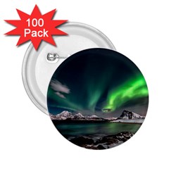 Aurora Borealis Photo 2 25  Buttons (100 Pack)  by danenraven