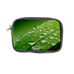 Green Water Leaf Coin Purse by artworkshop