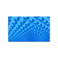 Diamond Pattern Sticker Rectangular (100 Pack) by Sparkle