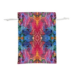 Firey Repeats I Lightweight Drawstring Pouch (s) by kaleidomarblingart