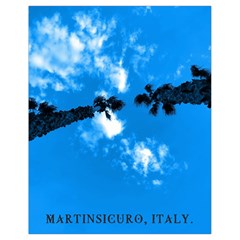 Trees & Sky In Martinsicuro, Italy  Drawstring Bag (small) by ConteMonfrey