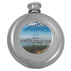 Napoli - Vesuvio Round Hip Flask (5 Oz) by ConteMonfrey