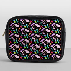 Retro Arrows Mini Toiletries Bag (one Side) by Sparkle