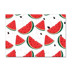 Watermelon Seamless Pattern Sticker A4 (100 Pack) by Jancukart