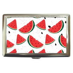 Watermelon Seamless Pattern Cigarette Money Case by Jancukart