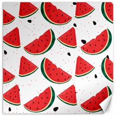 Watermelon Seamless Pattern Canvas 20  X 20  by Jancukart