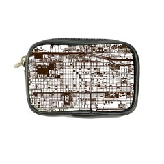 Antique Oriental Town Map  Coin Purse by ConteMonfrey