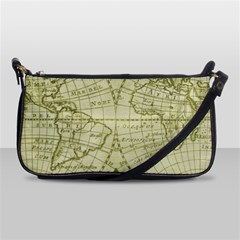 Vintage Mapa Mundi  Shoulder Clutch Bag by ConteMonfrey