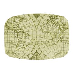 Vintage Mapa Mundi  Mini Square Pill Box by ConteMonfrey