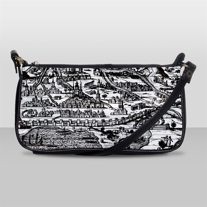 Old Civilization Shoulder Clutch Bag