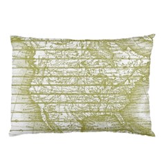 Vintage America`s Map Pillow Case by ConteMonfrey