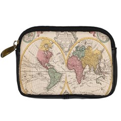 Mapa Mundi 1775 Digital Camera Leather Case by ConteMonfrey