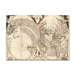 Mapa Mundi - 1774 Sticker A4 (100 Pack) by ConteMonfrey