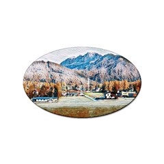 Trentino Alto Adige, Italy  Sticker (oval) by ConteMonfrey