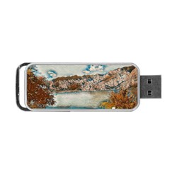 Side Way To Lake Garda, Italy  Portable Usb Flash (two Sides) by ConteMonfrey