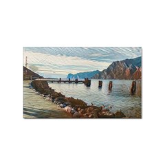 Ducks On Gardasee Sticker Rectangular (100 Pack) by ConteMonfrey