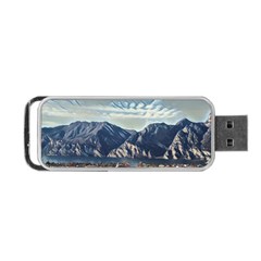 Lake In Italy Portable Usb Flash (two Sides) by ConteMonfrey