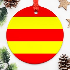 Aust Agder Flag Ornament (round) by tony4urban