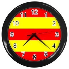 Aust Agder Flag Wall Clock (black) by tony4urban