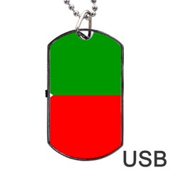 Avar People Dog Tag Usb Flash (one Side) by tony4urban