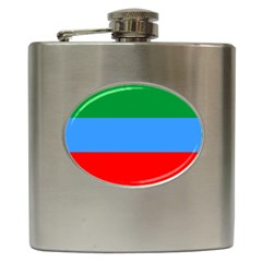 Dagestan Flag Hip Flask (6 Oz) by tony4urban