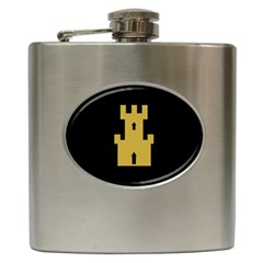 Finnmark Flag Hip Flask (6 Oz) by tony4urban