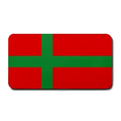 Bornholm Denmark Flag Medium Bar Mat by tony4urban