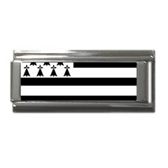 Brittany Flag Superlink Italian Charm (9mm) by tony4urban