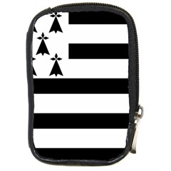 Brittany Flag Compact Camera Leather Case by tony4urban