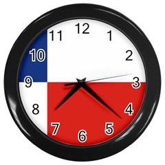 Banskobystricky Flag Wall Clock (black) by tony4urban