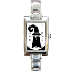 Basel Stadt Rectangle Italian Charm Watch by tony4urban