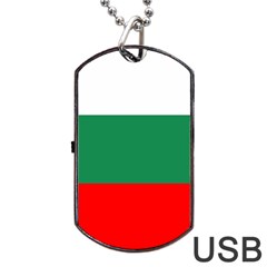 Bulgaria Dog Tag Usb Flash (two Sides) by tony4urban