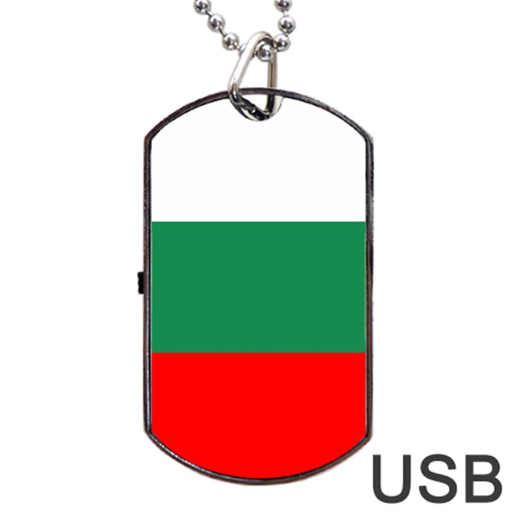 Bulgaria Dog Tag USB Flash (Two Sides)