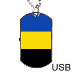 Gelderland Flag Dog Tag Usb Flash (one Side) by tony4urban