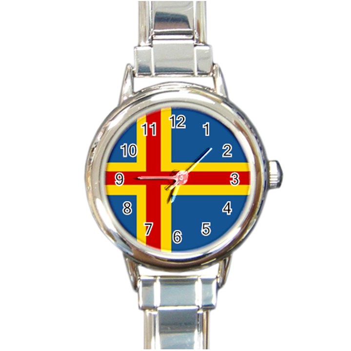 Aaland Round Italian Charm Watch