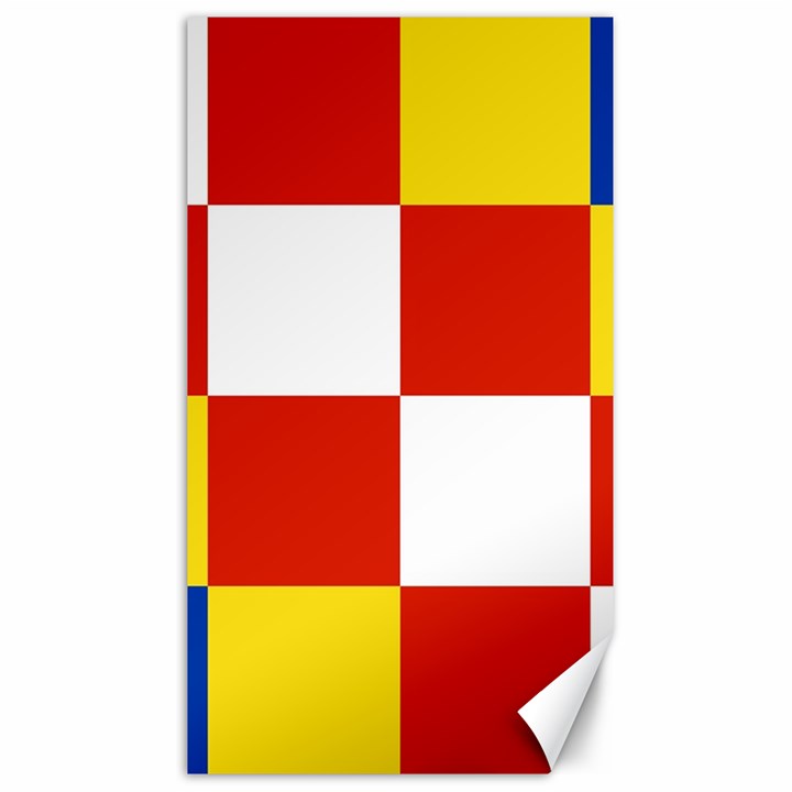 Antwerp Flag Canvas 40  x 72 